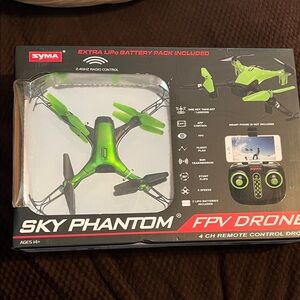 Syma Sky Phantom FPV Drone in Green and Black